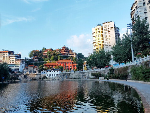 遵義湘山寺外景