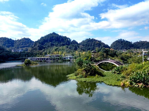 濕地公園美景