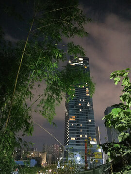 鷂子丘夜景圖