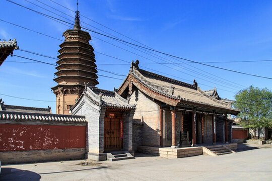 大同市渾源縣圓覺寺磚塔
