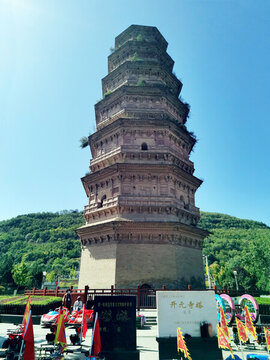 彬縣開(kāi)元寺塔