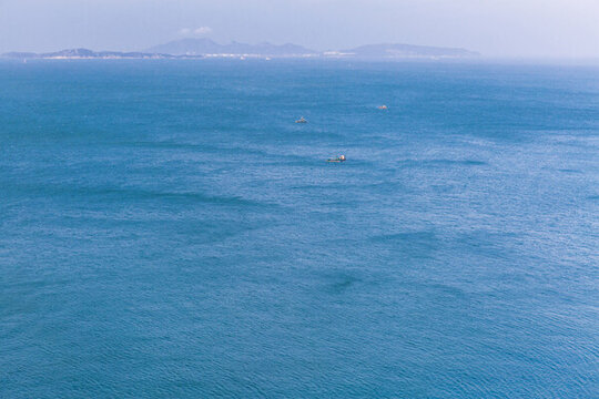 藍(lán)天大海沙灘美景