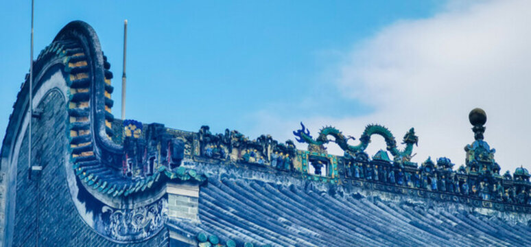 佛山市祖廟博物館的傳統(tǒng)古建筑