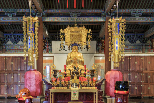 山西大同古城法華寺藏經樓