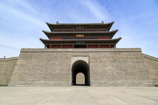 山西大同古城和陽(yáng)門