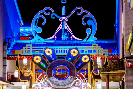 臨沂新瑯琊夜景