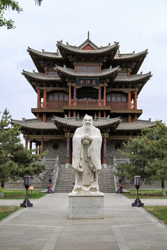 山西大同古城文廟