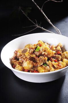米豆腐燒排骨