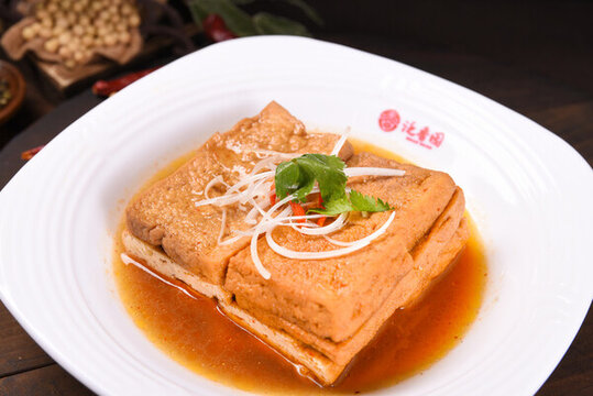 香辣鹵豆腐