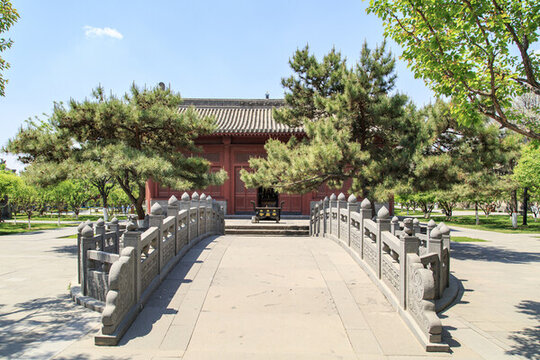 山西大同古城下華嚴(yán)寺觀音殿