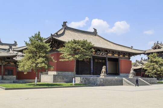 山西大同古城華嚴(yán)寺山門