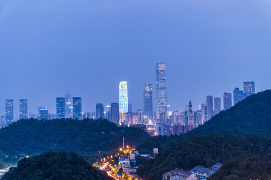 長沙城市夜景