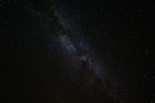 夜空中的銀河