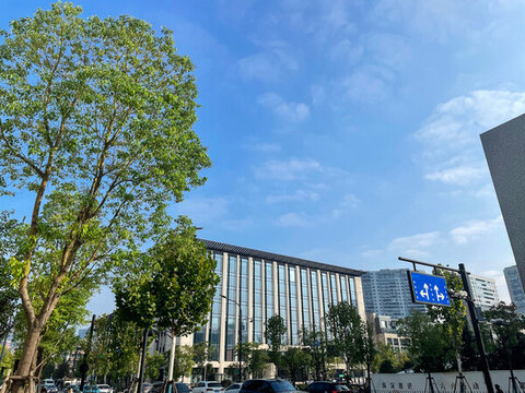 杭州現(xiàn)代建筑商場(chǎng)大廈