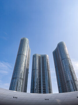 現(xiàn)代都市建筑群
