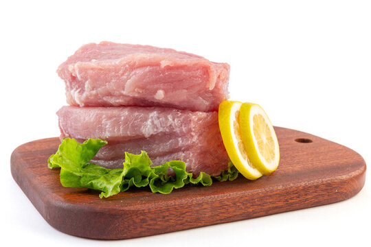 去皮里脊肉豬排生鮮食材