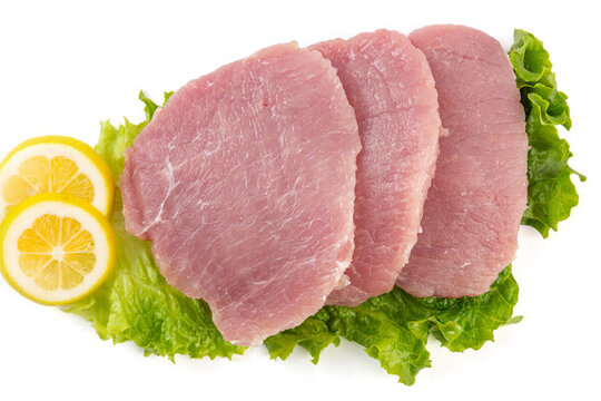 去皮里脊肉豬排生鮮食材