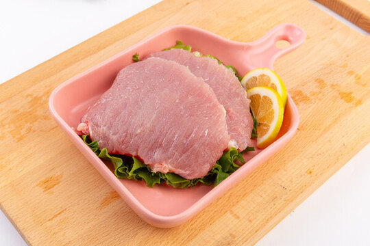 去皮里脊肉豬排生鮮食材