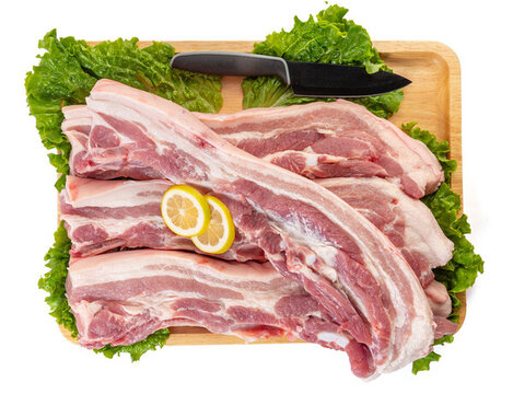 帶皮五花肉生鮮食材