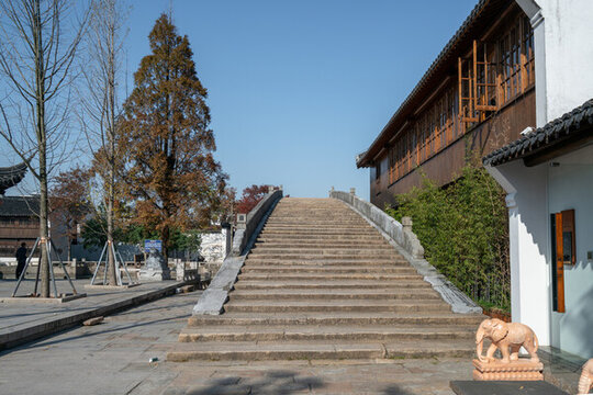 上海松江倉城老街太倉橋