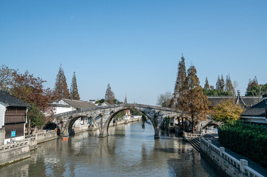 上海松江倉城老街太倉橋