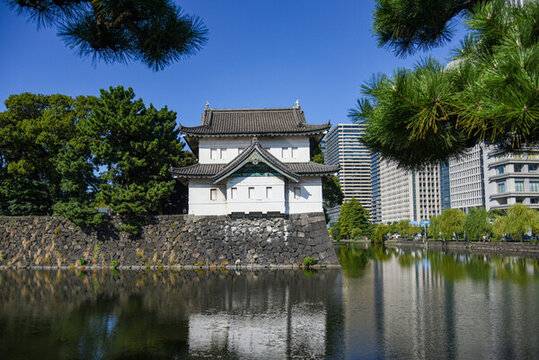 東京皇居江戶城天守閣