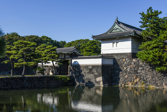 東京皇居江戶(hù)城天守閣