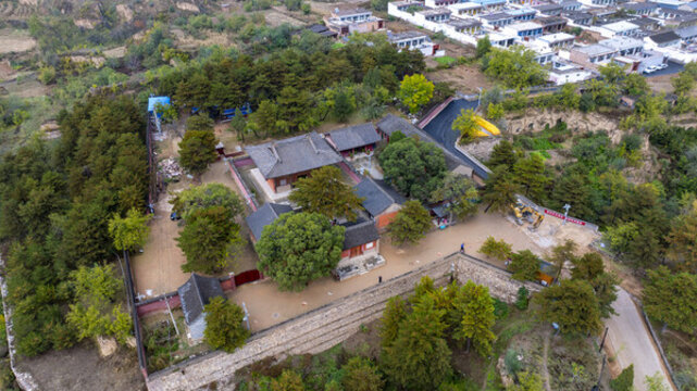 山西南禪寺航拍