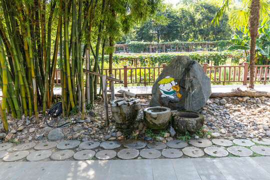 景觀水池