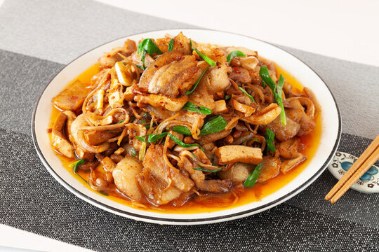 豆豉炒回鍋肉