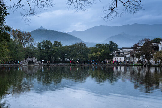 煙雨宏村