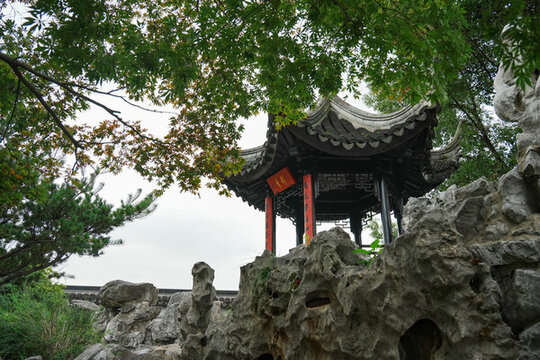 木瀆古鎮(zhèn)古松園