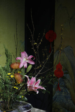 插花