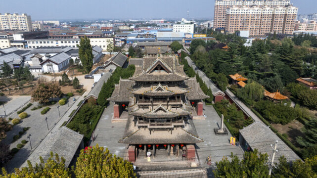 山西省運(yùn)城市萬榮縣萬榮東岳廟飛云樓
