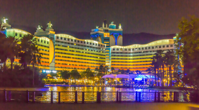 長隆主題樂園夜景