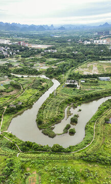 桂林古桂柳運河相思江起點