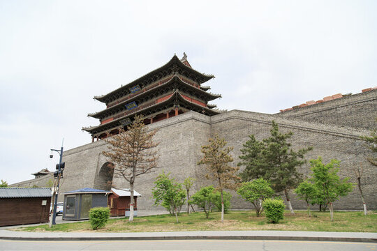 山西大同古城永泰門