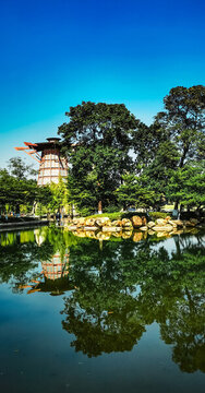 佛山市千燈湖公園風(fēng)車塔