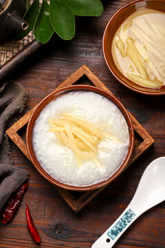 泡仔姜佐稀飯