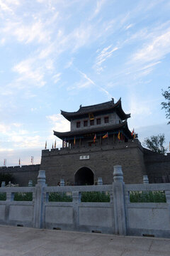 即墨古城環(huán)秀門城樓