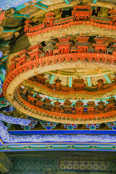 先農(nóng)壇隆福寺藻井