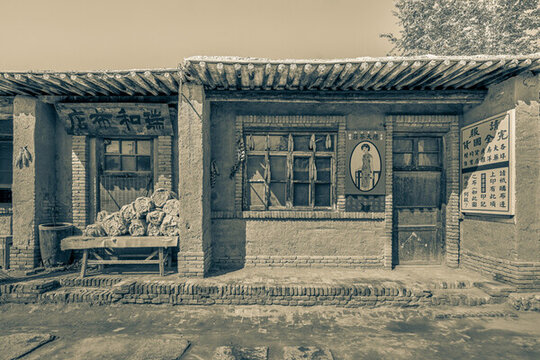 清代店鋪門面