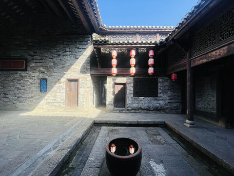 江南民居天井