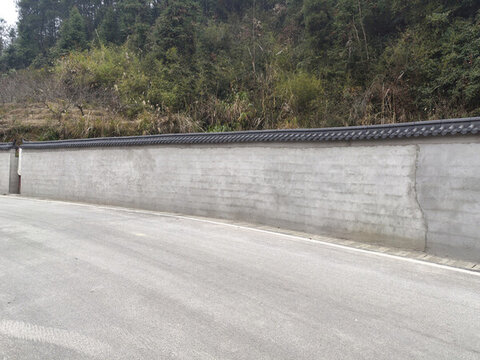 仿古建筑院墻