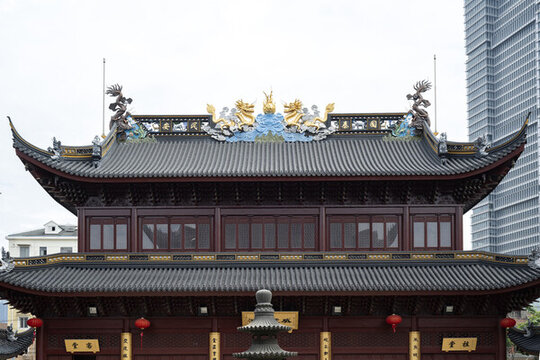 古建筑屋脊裝飾