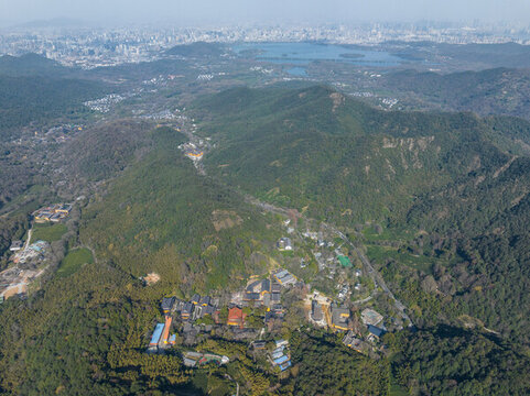 杭州法喜寺俯瞰