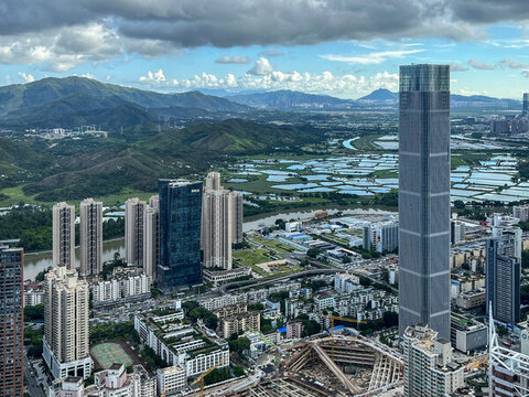 深圳香港分界線深圳河