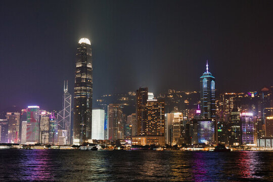 香港維港夜景