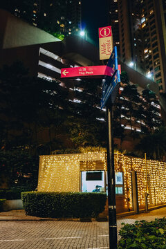 香港太平山頂夜景