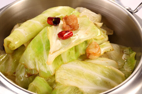 干鍋手撕包菜